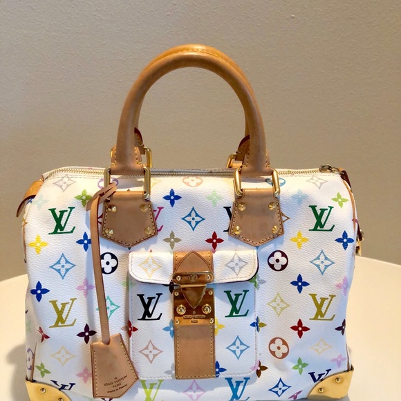 Multicolore monogram coated canvas Louis Vuitton. - Picture 1 of 3